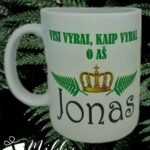 Puodelis "Visi vyrai, kaip vyrai"