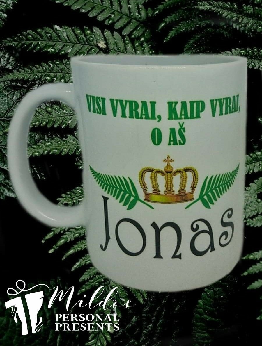 62499351_1182702185233099_663067642545831936_o.jpg Puodelis "Visi vyrai, kaip vyrai" - Image 1