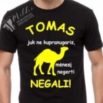 Marškinėliai "Ne kupranugaris"