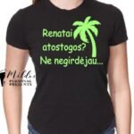 Marškinėliai "Atostogos"