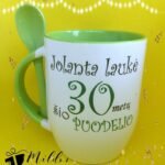 Puodelis "Laukė N metų (su vardu)"