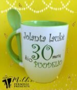 Puodelis "Laukė N metų (su vardu)"