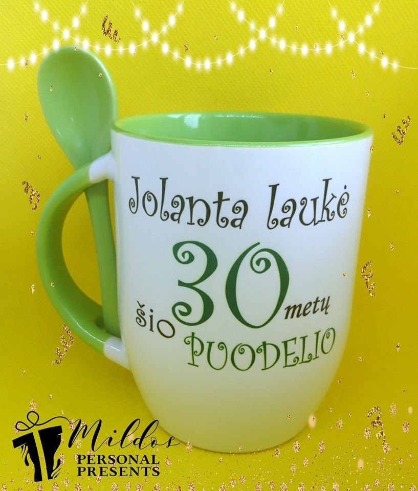 67720671_1224441504392500_7645684601750290432_o-1.jpg Puodelis "Laukė N metų (su vardu)" - Image 1