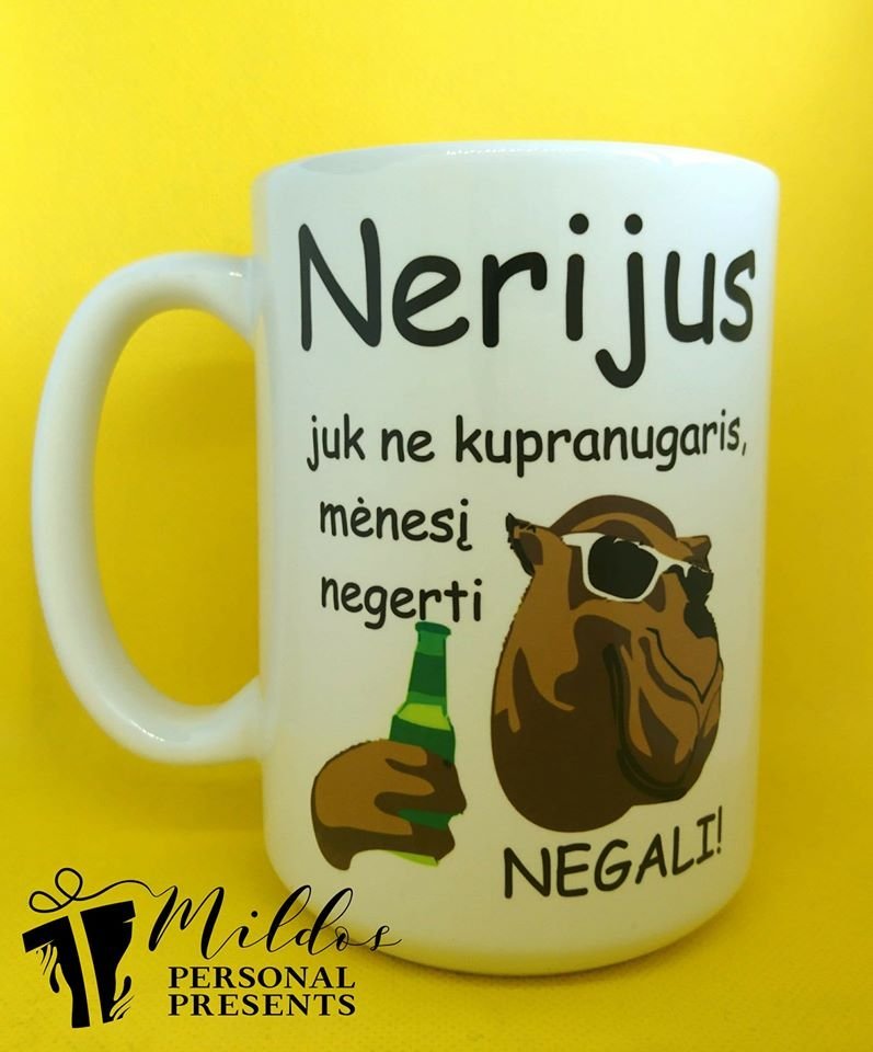 67748476_1219581688211815_4892276824580554752_o-1.jpg Puodelis milžinas "Kupranugaris" - Image 1