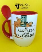 Puodelis "Kavaholikė" - Image 2