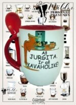 Puodelis "Kavaholikė"