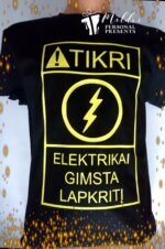 Marškinėliai "Tikri elektrikai"