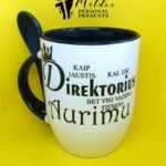 Puodelis "Kaip jaustis direktoriui.."