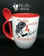 Puodelis "Plaukų stilistės puodelis"