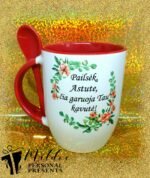 Puodelis "Pailsėk, garuoja Tau kavutė" - Image 4