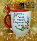 Puodelis "Pailsėk, garuoja Tau kavutė" - Image 5