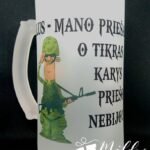 Alaus bokalas "Alus - mano priešas"