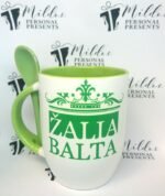 Puodelis "Žalia Balta"