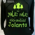 Džemperis "Jolki palki gražuolė (su vardu)"