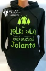 Džemperis "Jolki palki gražuolė (su vardu)"