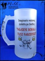 Alaus bokalas "Palaikyk bokalą - tuoj parodysiu!" - Image 2