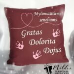 Pagalvėlė "Mylimiausiems seneliams"