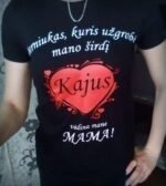 Marškinėliai "Užgrobė mano širdį"