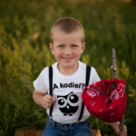 Vaikiški marškinėliai "A kodiel?"