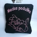 Pagalvėlė "Vardinė poduška (su triušyte)"