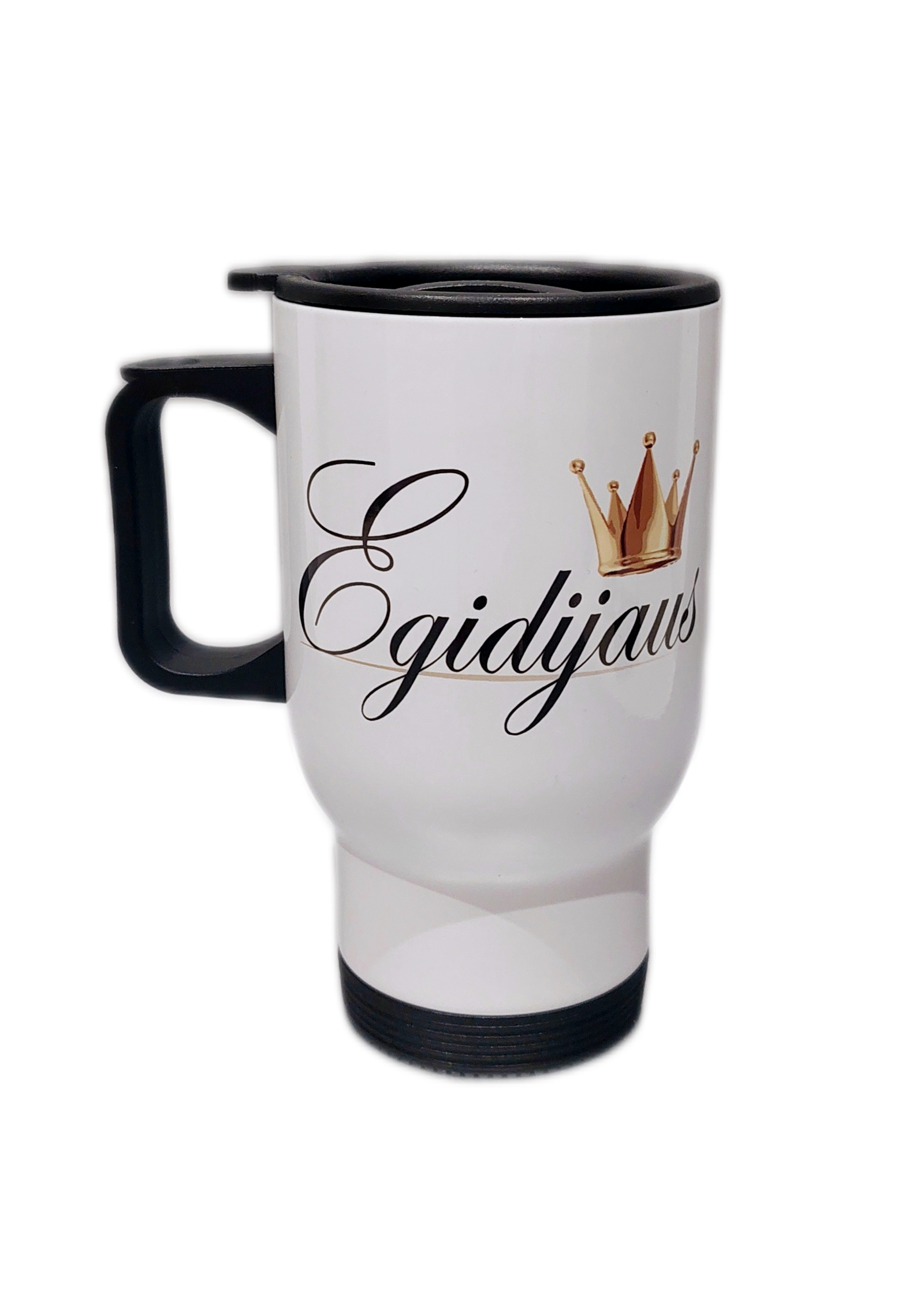 Egidijuskelion-1.png Kelioninis puodelis "Vardinis (su auksine karūna)" - Image 1