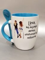 Puodelis "Ką sujungė darbas (su vardu)" - Image 5