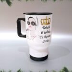 Kelioninis puodelis "Tobula (su vardu)"