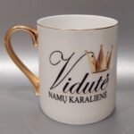 Porcelianinis puodelis "Namų karalienė (su vardu)" - Image 3
