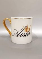 Porcelianinis puodelis "Vardinis (su karūna)" - Image 6