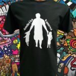 Marškinėliai "Tėtis ir dvi dukrytės"