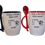 Puodelis "Ar būsi Krikšto mamyte/Krikšto tėveliu? (su vardais)"