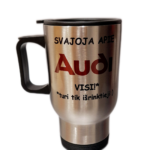 Kelioninis puodelis “Visi svajoja apie AUDI”