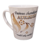 Latte puodelis "Auksinis charakteris"