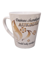 Latte puodelis "Auksinis charakteris"