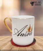 Porcelianinis puodelis "Vardinis (su karūna)" - Image 2