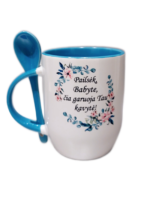 Puodelis "Pailsėk, babyte"