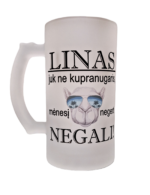 Alaus bokalas "Kupranugaris2"