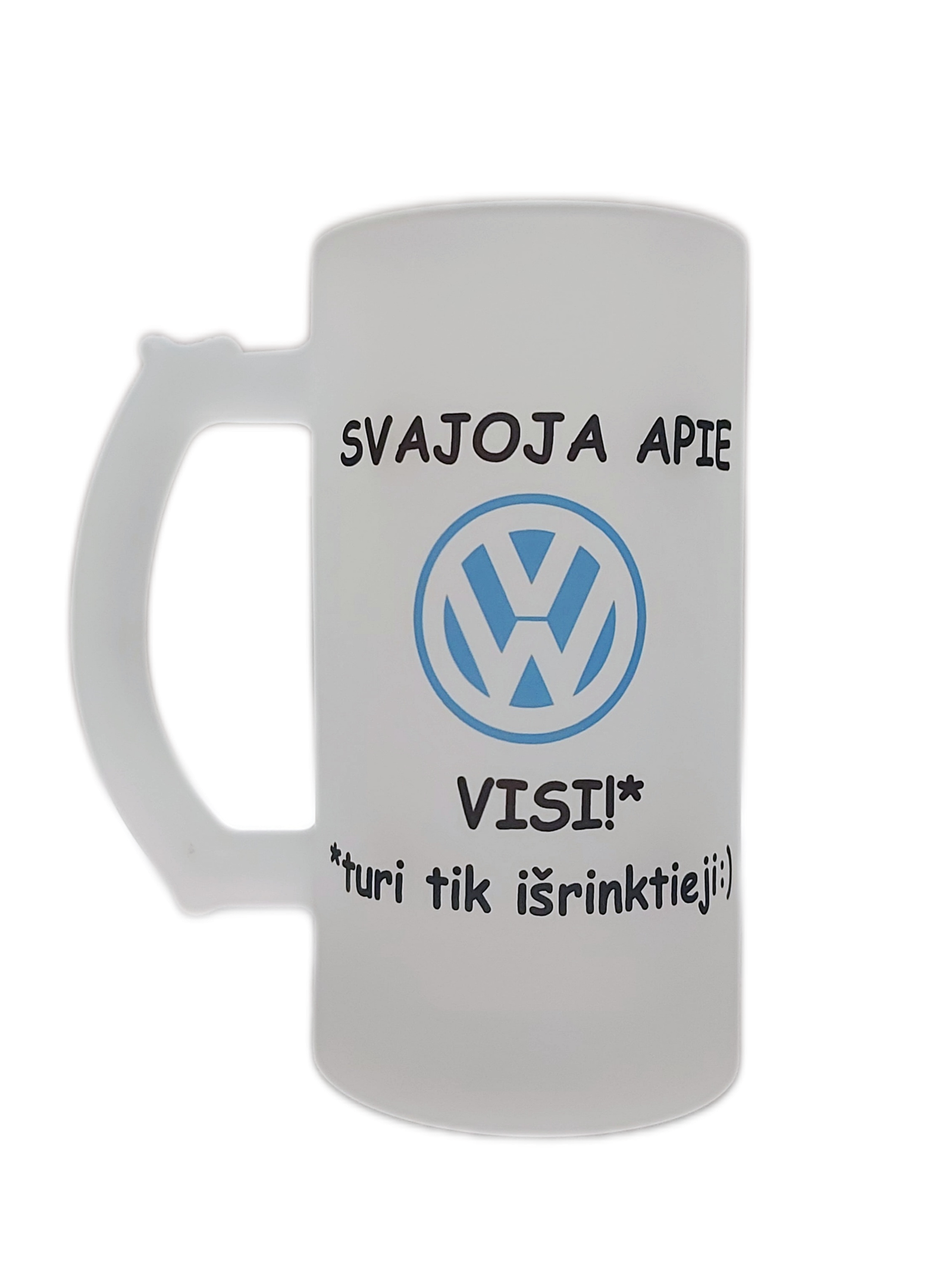 bokalasvolksvaben-1.png Alaus bokalas "Visi svajoja apie Volkswagen" - Image 1