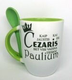 Puodelis "Kaip jaustis Cezariui"