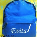 Vaikiška kuprinė "Dailė (su vardu)"