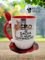 Puodelis "Kavaholikė" - Image 8