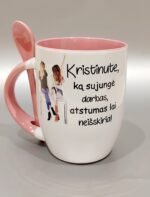 Puodelis "Ką sujungė darbas (su vardu)" - Image 7