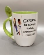 Puodelis "Ką sujungė darbas (su vardu)" - Image 4