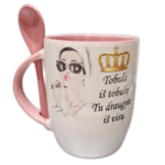 Puodelis "Tobula draugytė"