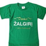 Vaikiški marškinėliai "Dievinu Žalgirį"