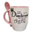 Puodelis "Kaip jaustis direktorei"