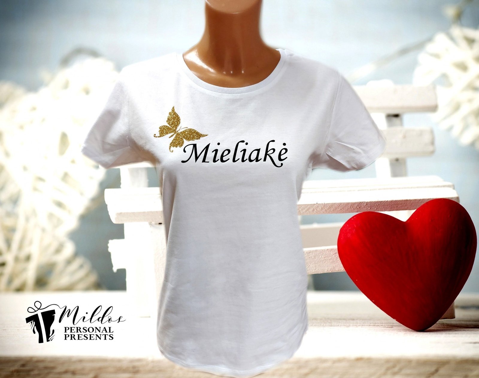drauges-1.jpg Marškinėliai "Mieliakė" - Image 1