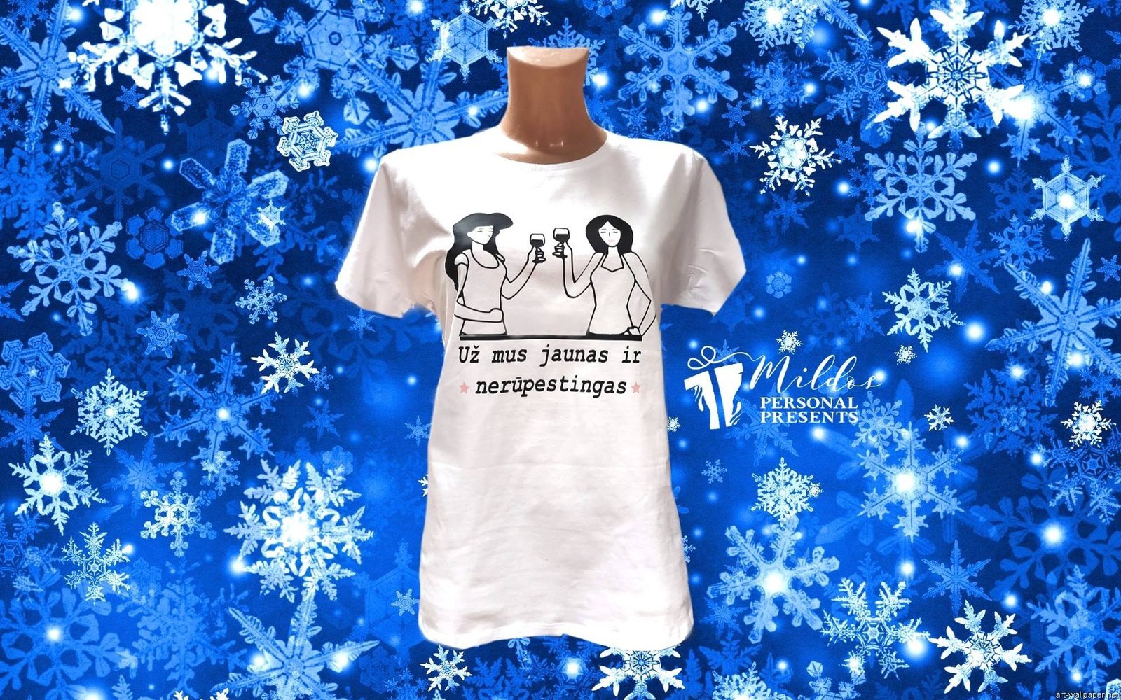 drauges.jpg Marškinėliai "Už MUS!" - Image 1