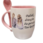 Puodelis "Pailsėk, draugyte1"