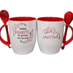 Dvipusis puodelis "Pailsėk, Mamyte (su vardais)"